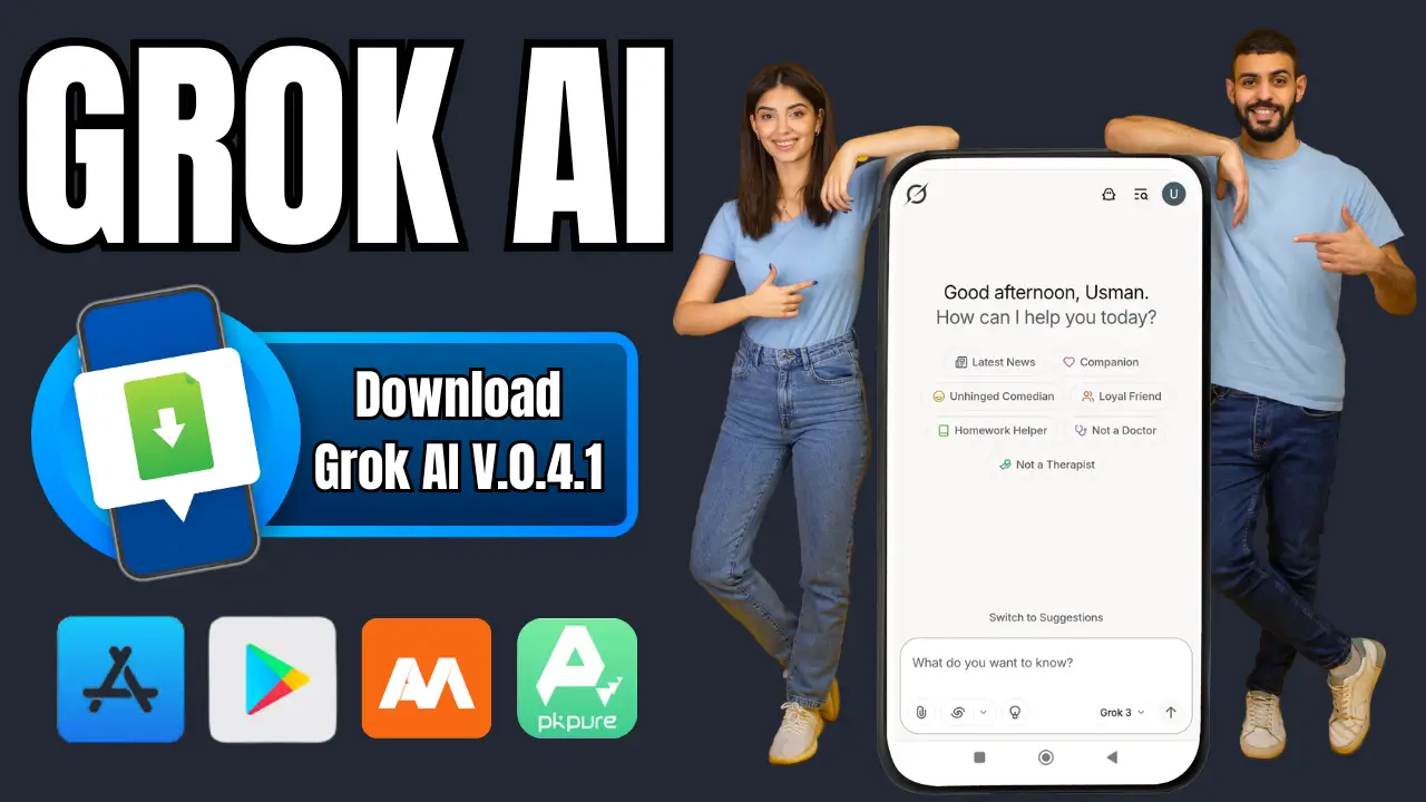 Descargar Grok AI Apk para Android (última versión 2025)