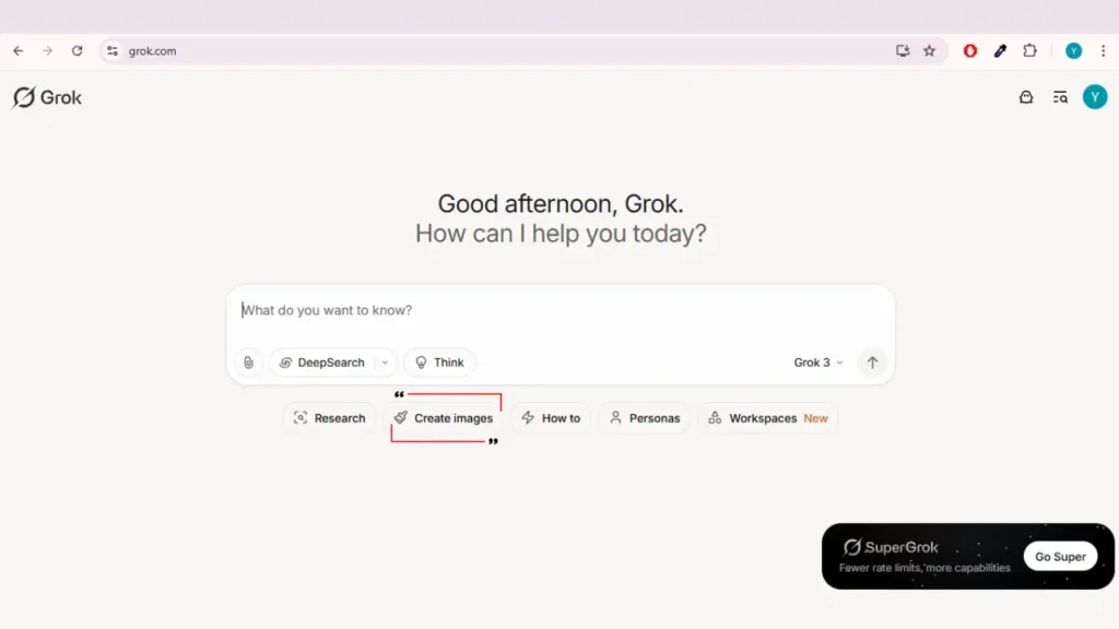 Guía para generar imágenes con Grok AI